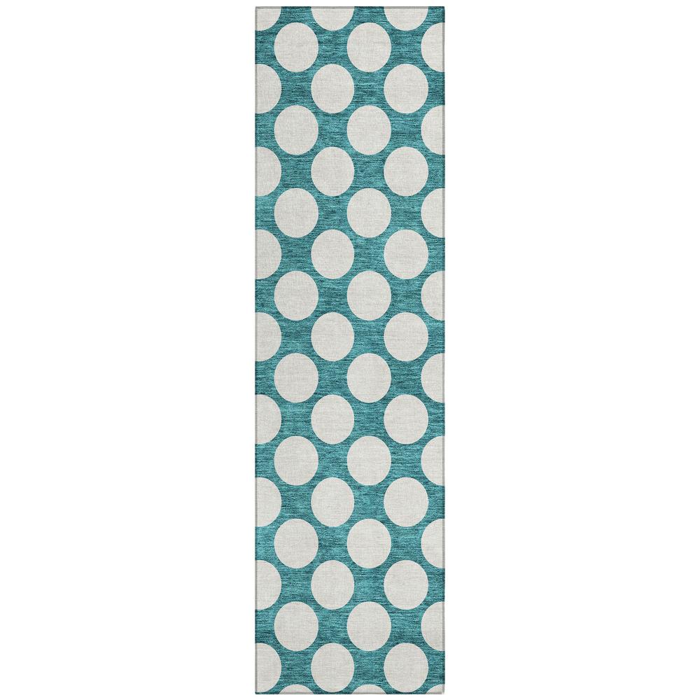 Chantille ACN921 Teal 2'3" x 7'6" Rug. Picture 1