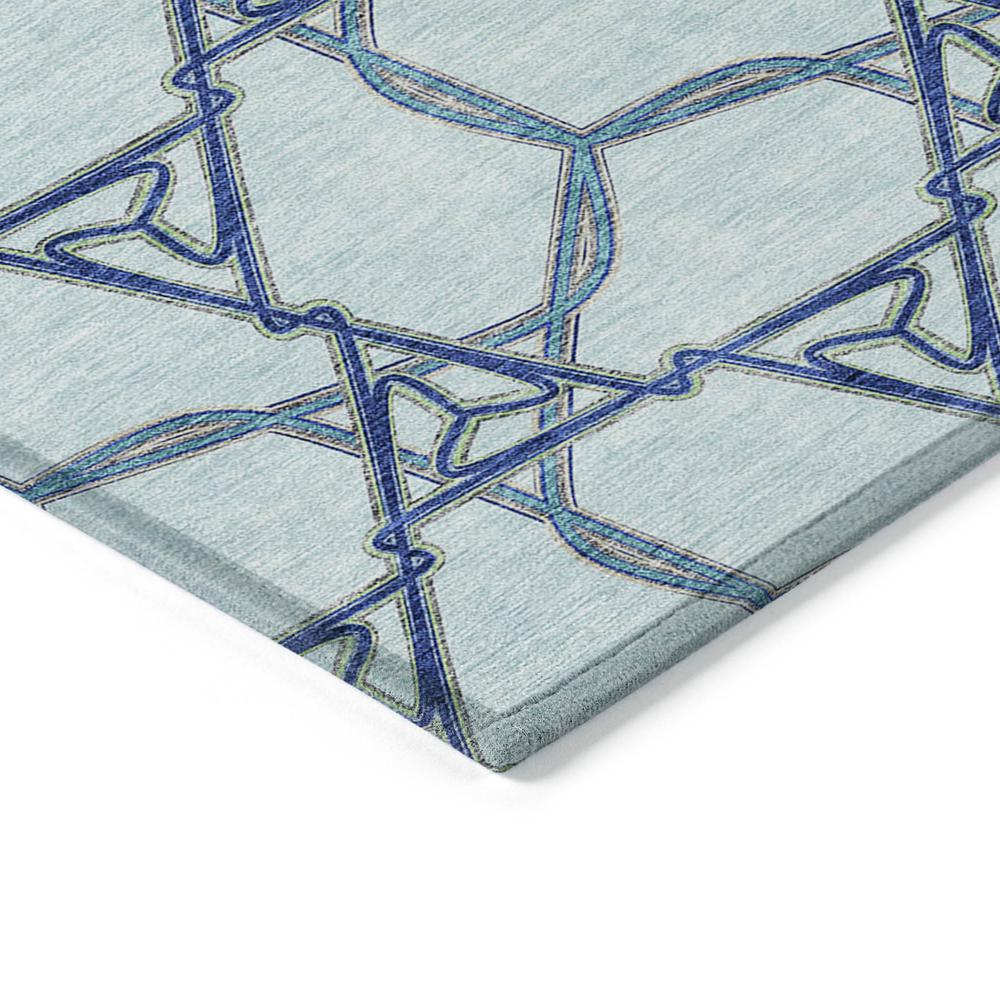 Chantille ACN959 Blue 1'8" x 2'6" Rug. Picture 3