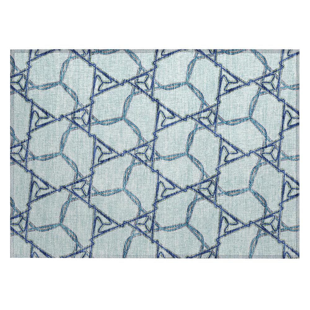 Chantille ACN959 Blue 1'8" x 2'6" Rug. Picture 1