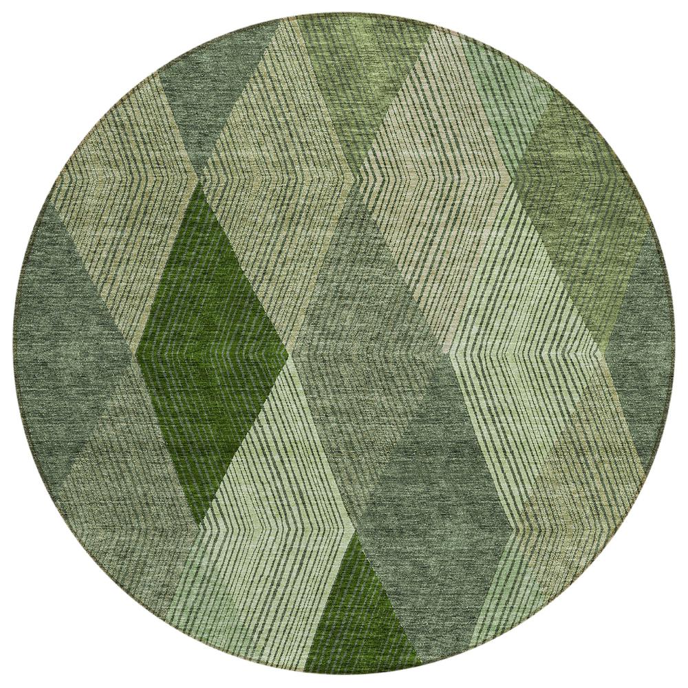 Chantille ACN962 Green 8' x 8' Rug. Picture 1