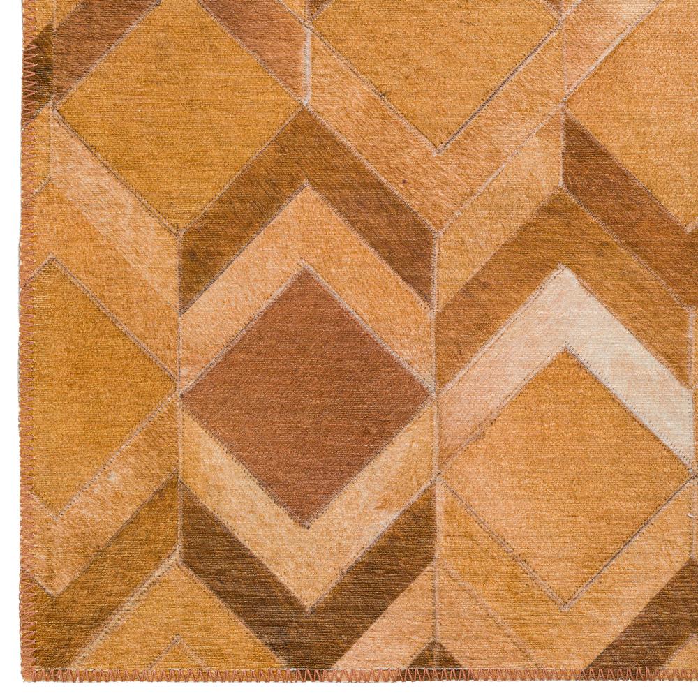 Indoor/Outdoor Stetson SS5 Spice Washable 1'8" x 2'6" Rug. Picture 3