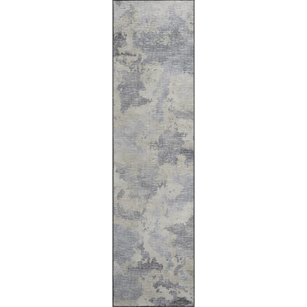 Camberly CM2 Graphite 2'3" x 7'6" Runner Rug. Picture 1