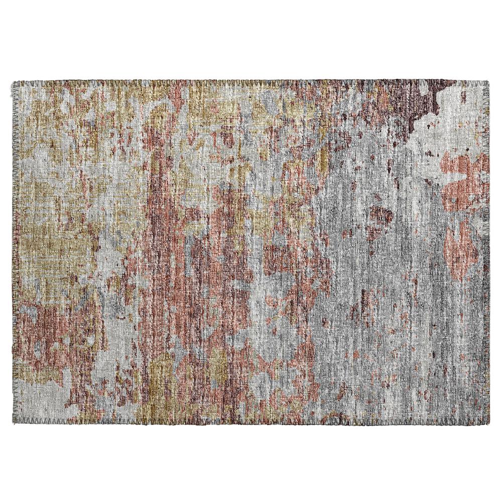 Indoor/Outdoor Accord AAC34 Multi Washable 1'8" x 2'6" Rug. Picture 1