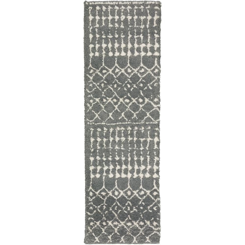 Marquee MQ2 Metal 2'3" x 7'5" Runner Rug. Picture 1