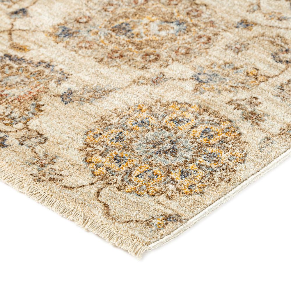 Bergama BE5 Ivory 1'8" x 2'6" Rug. Picture 2