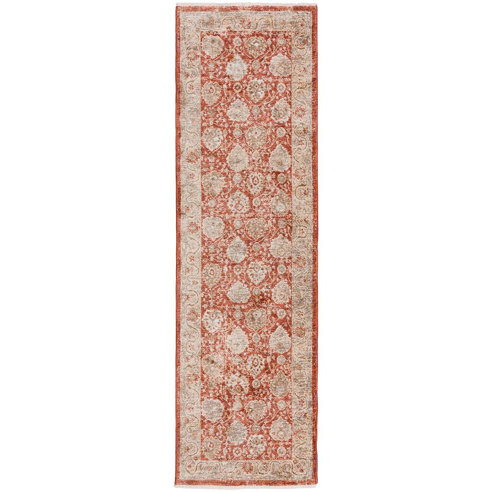 Bergama BE6 Paprika 2'3" x 7'10" Rug. Picture 1