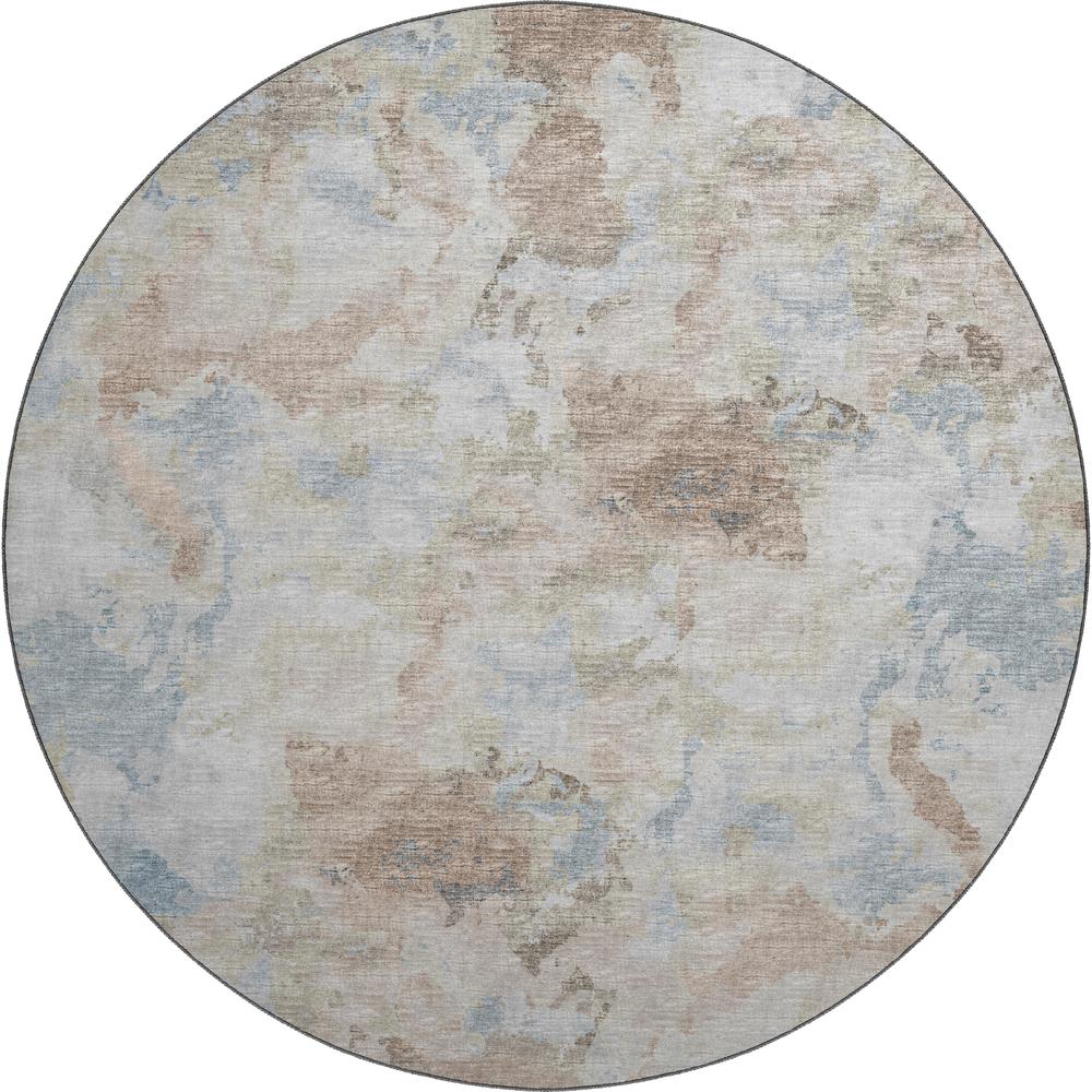 Camberly CM2 Seascape 8' x 8' Round Rug. Picture 1