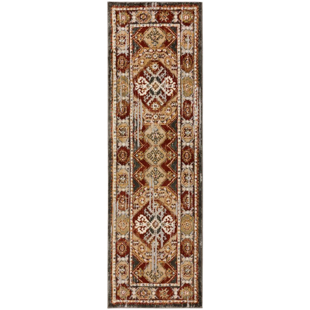 Karma KM22 Canyon 2'3" x 7'5" Runner Rug. Picture 1