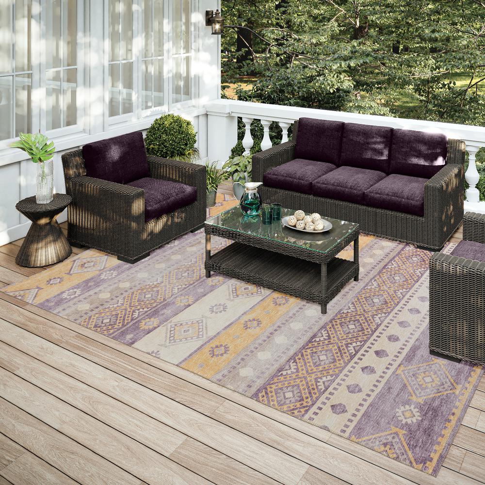 Indoor/Outdoor Sedona SN12 Imperial Washable 10' x 14' Rug. Picture 2