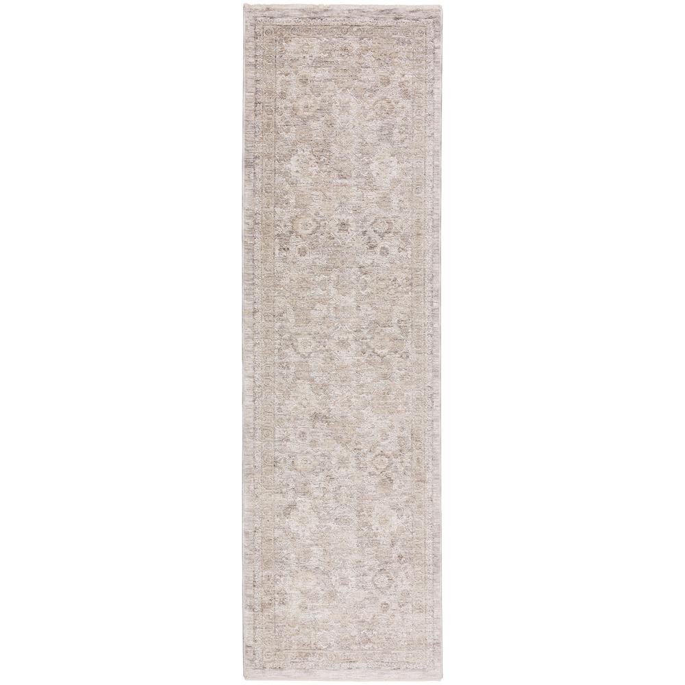 Cyprus CY10 Grey 2'3" x 7'10" Rug. Picture 1