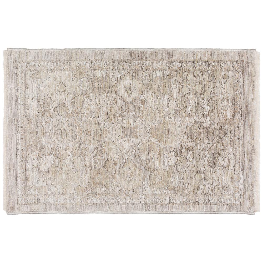 Cyprus CY10 Grey 1'8" x 2'6" Rug. Picture 1