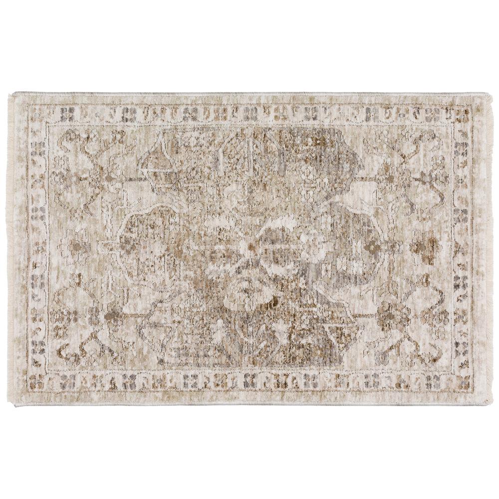 Cyprus CY3 Beige 1'8" x 2'6" Rug. Picture 1