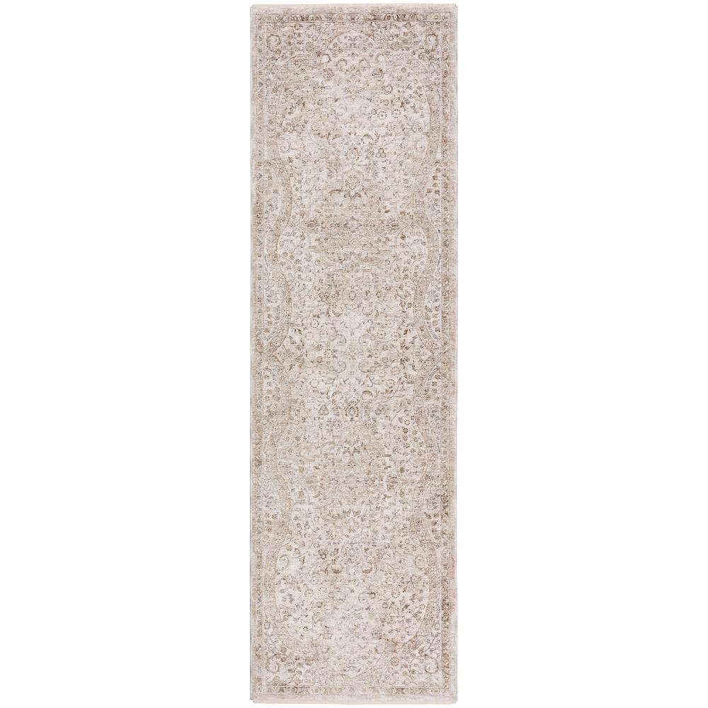 Cyprus CY8 Beige 2'3" x 7'10" Rug. Picture 1