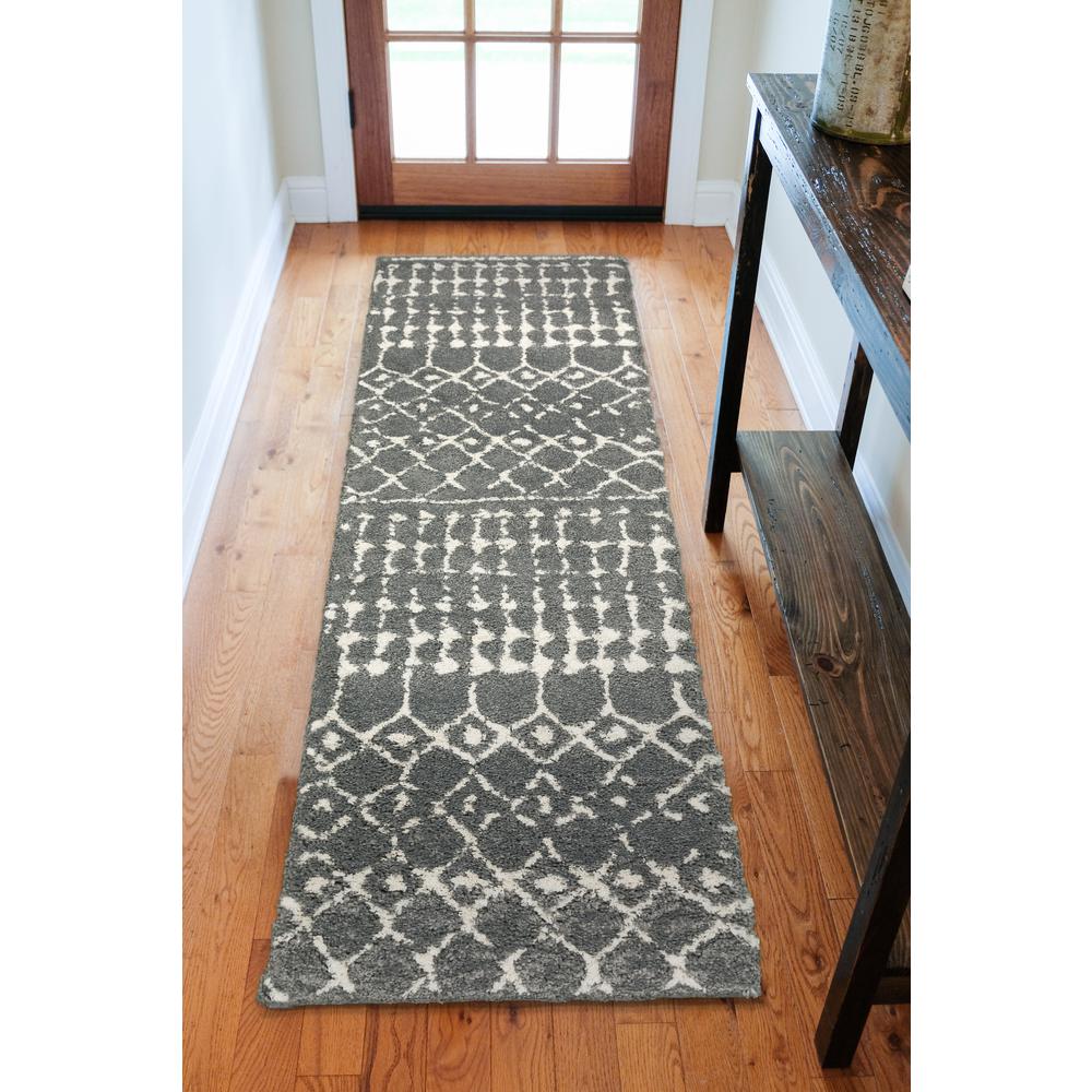 Marquee MQ2 Metal 2'3" x 7'5" Runner Rug. Picture 2