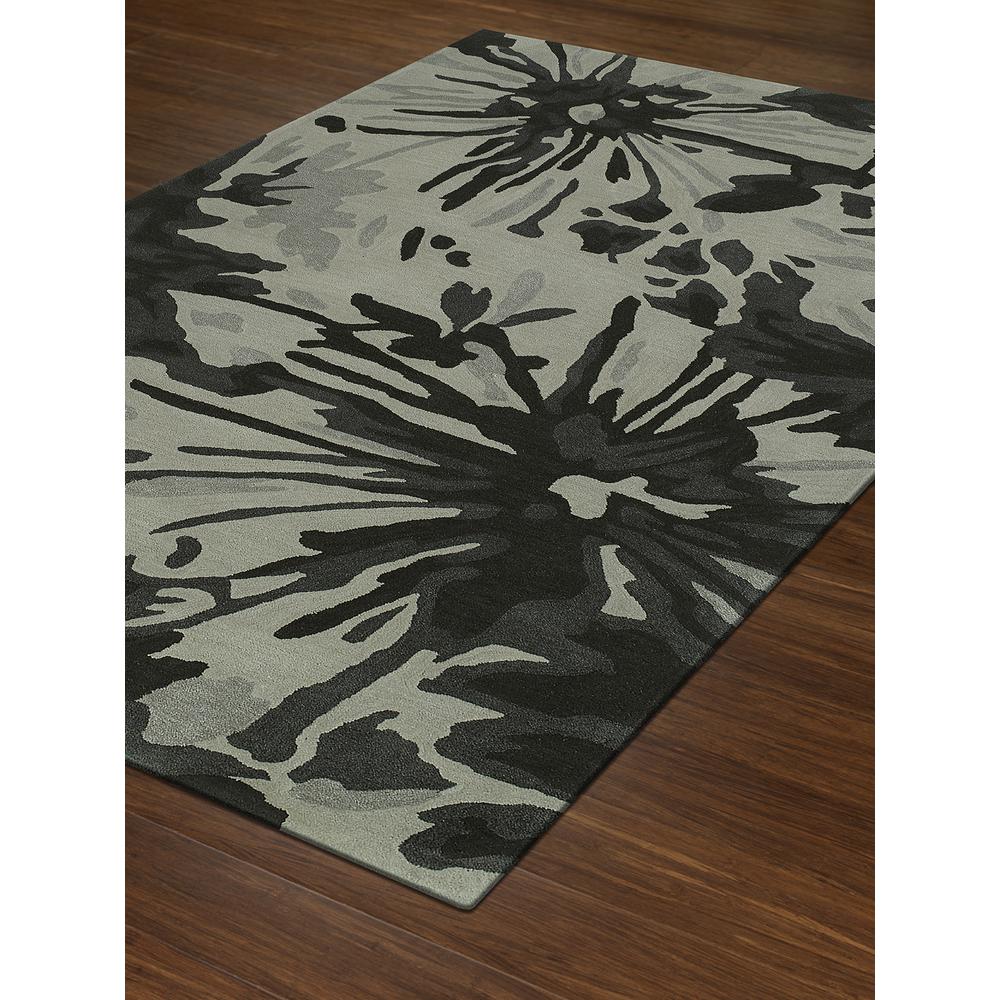 Zenith 16 Gray 3'6"X5'6", Area Rug. Picture 3