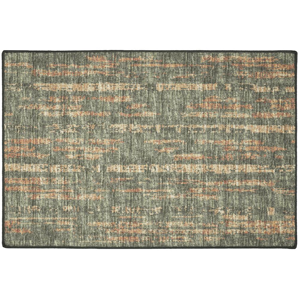 Winslow WL6 Olive 2' x 3' Rug. Picture 1