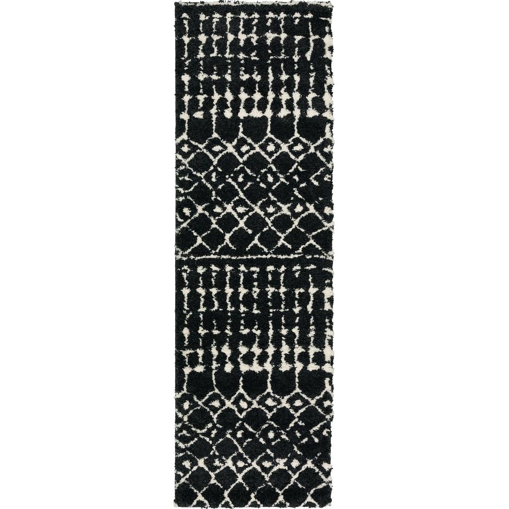Marquee MQ2 Midnight 2'3" x 7'5" Runner Rug. Picture 1