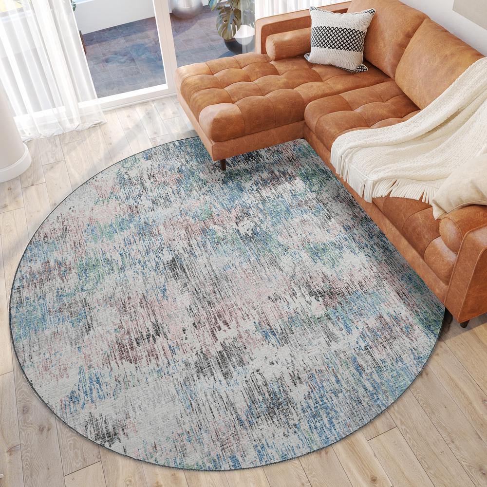 Camberly CM1 Skydust 8' x 8' Round Rug. Picture 2