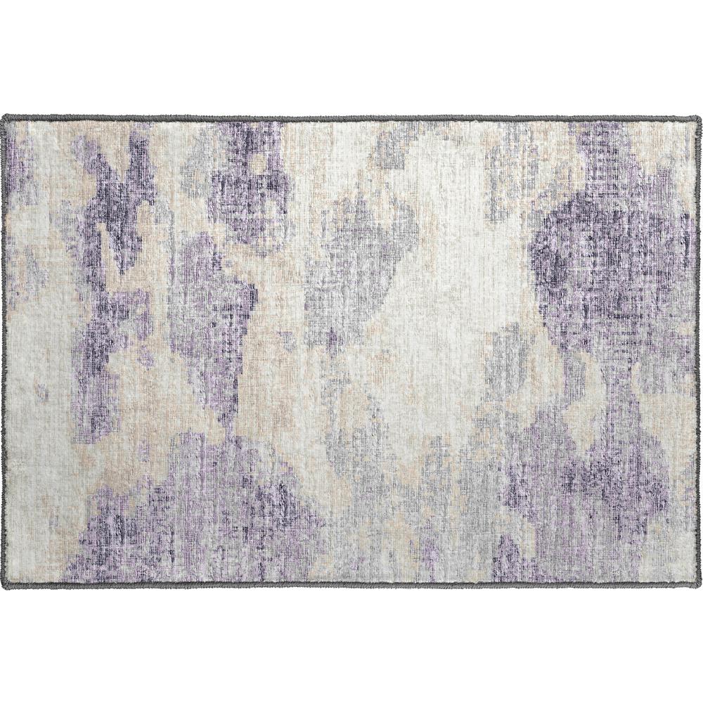 Camberly CM6 Lavender 1'8" x 2'6" Rug. Picture 1