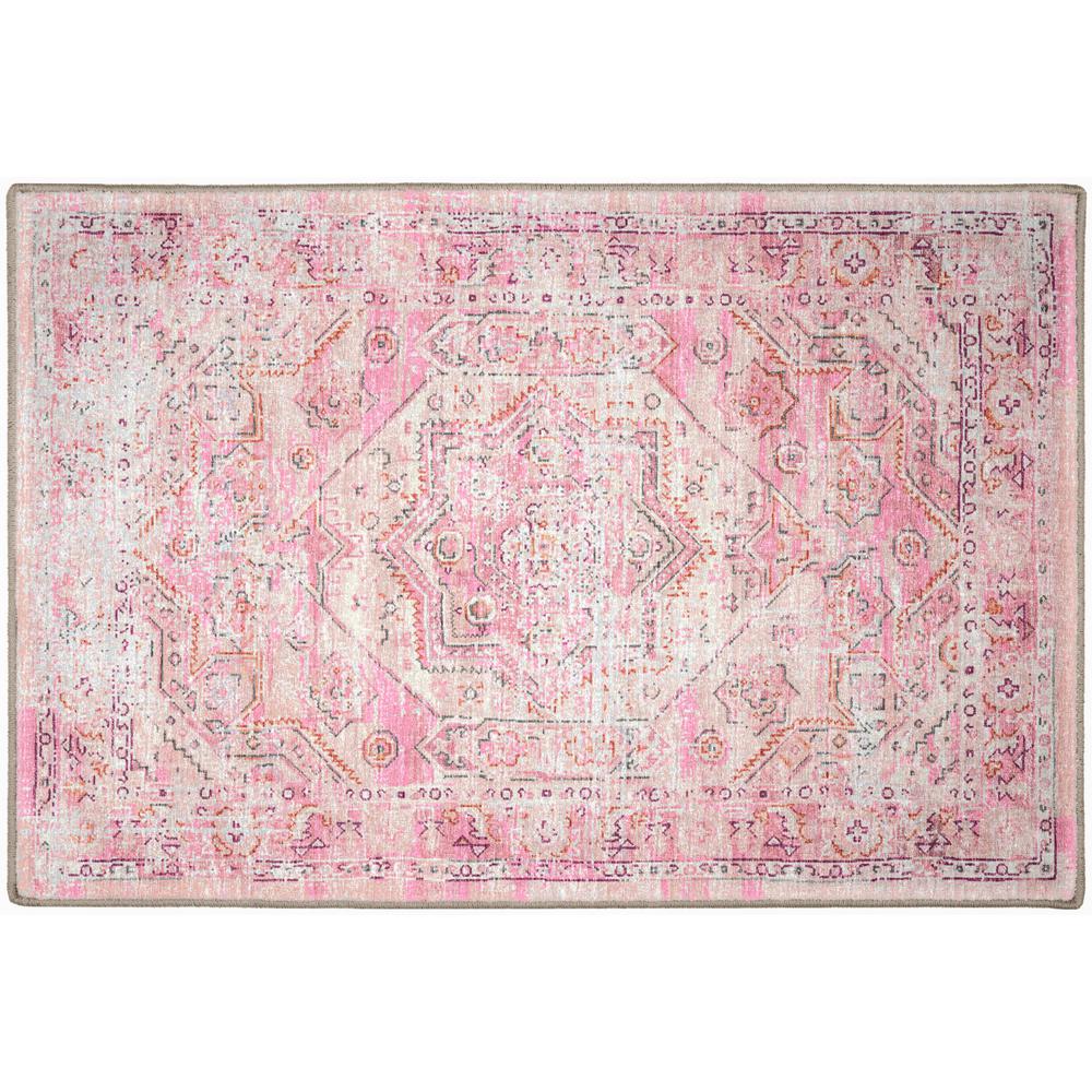 Jericho JC5 Rose 2' x 3' Rug. Picture 1