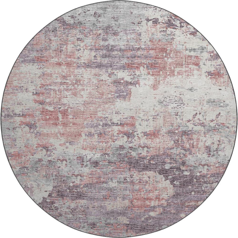 Camberly CM4 Rose 8' x 8' Round Rug. Picture 1
