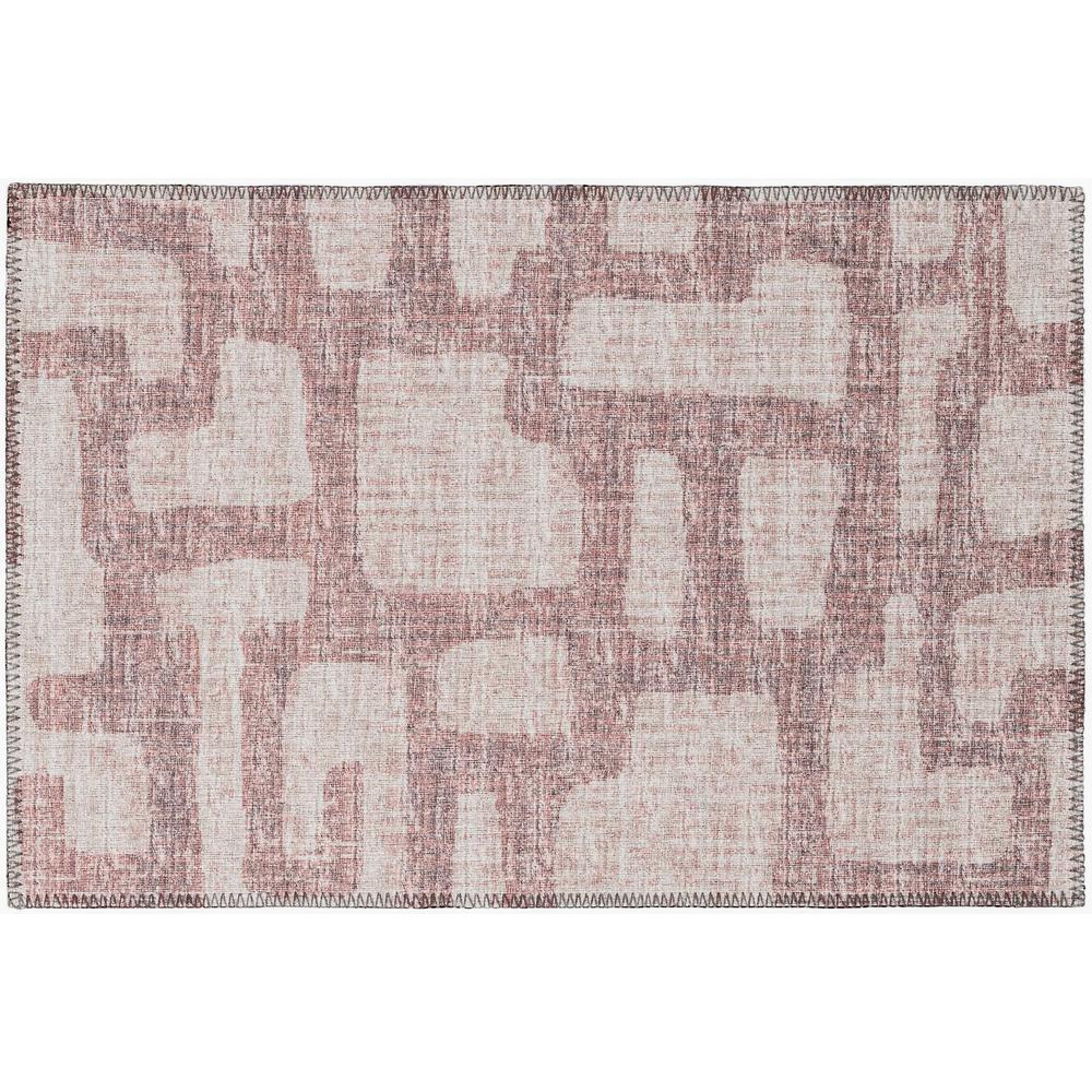 Indoor/Outdoor Sedona SN4 Taupe Washable 1'8" x 2'6" Rug. Picture 1
