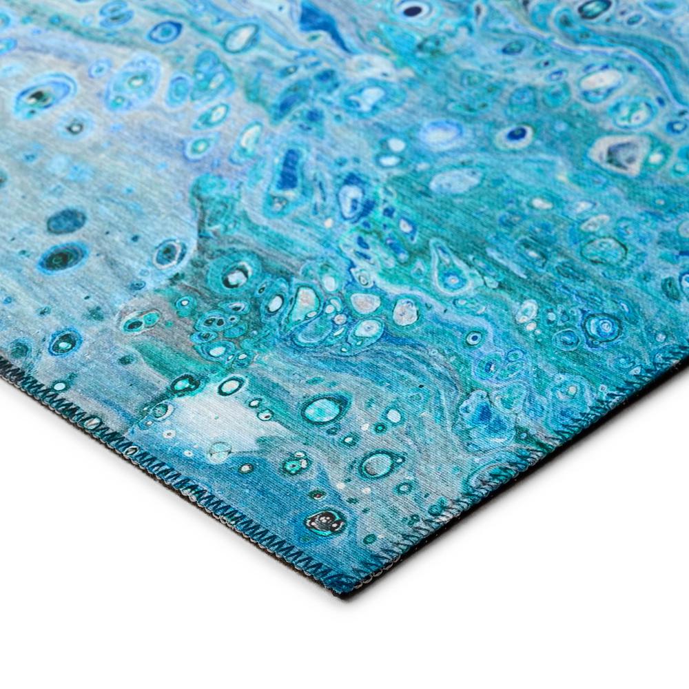 Karina Shoreline Modern Abstract 1'8" x 2'6" Accent Rug Shoreline AKC48. Picture 3