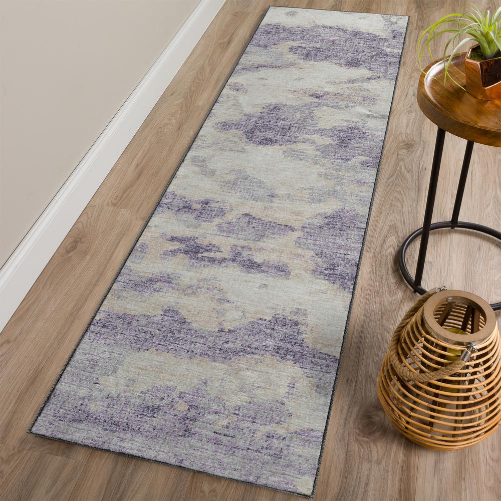 Camberly CM6 Lavender 2'3" x 7'6" Runner Rug. Picture 2