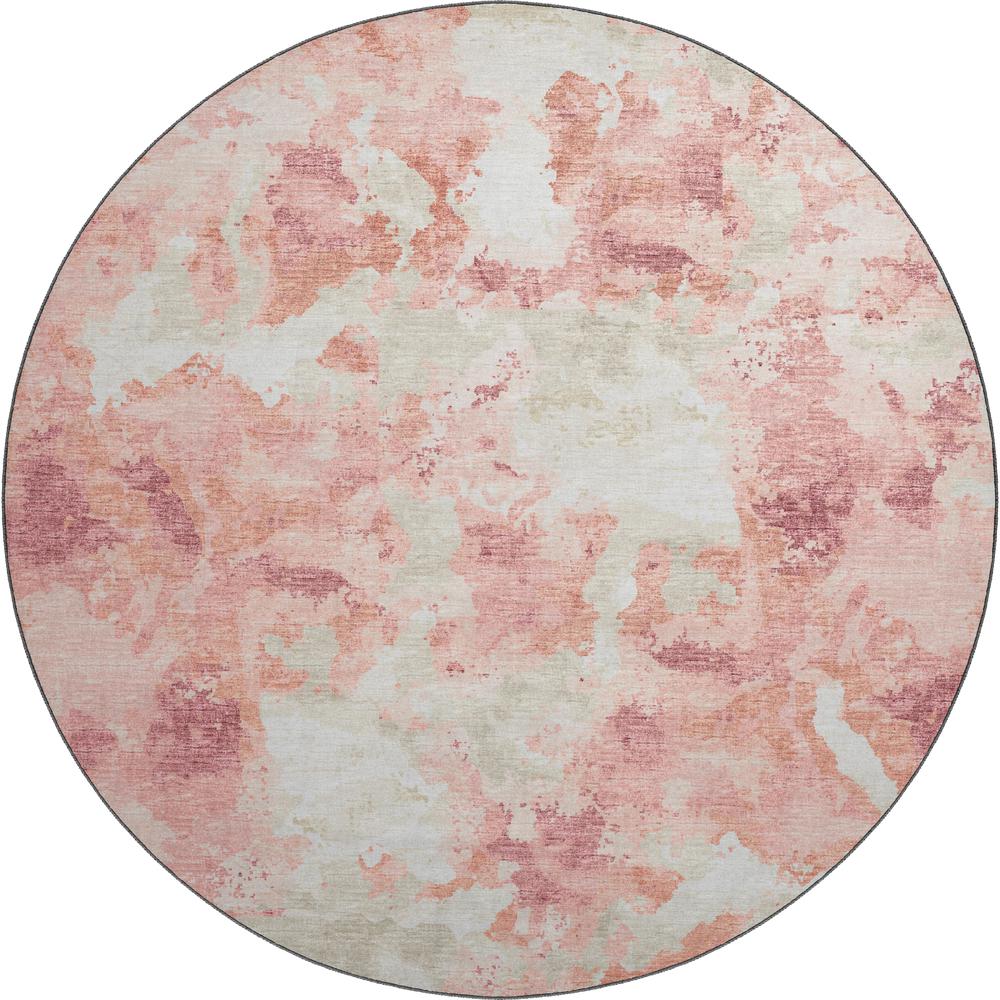Camberly CM2 Blush 8' x 8' Round Rug. Picture 1