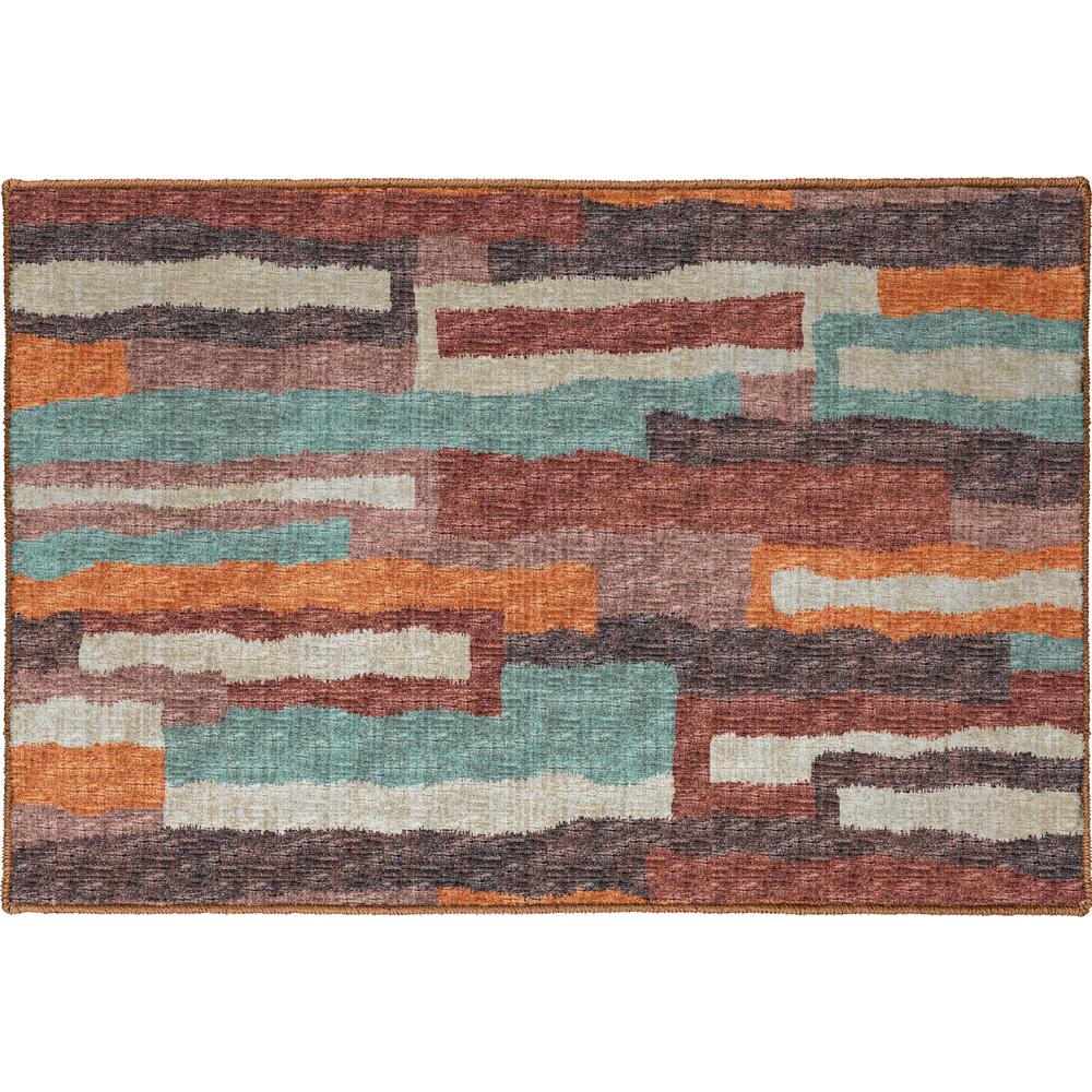 Brisbane BR7 Canyon 1'8" x 2'6" Rug. Picture 1