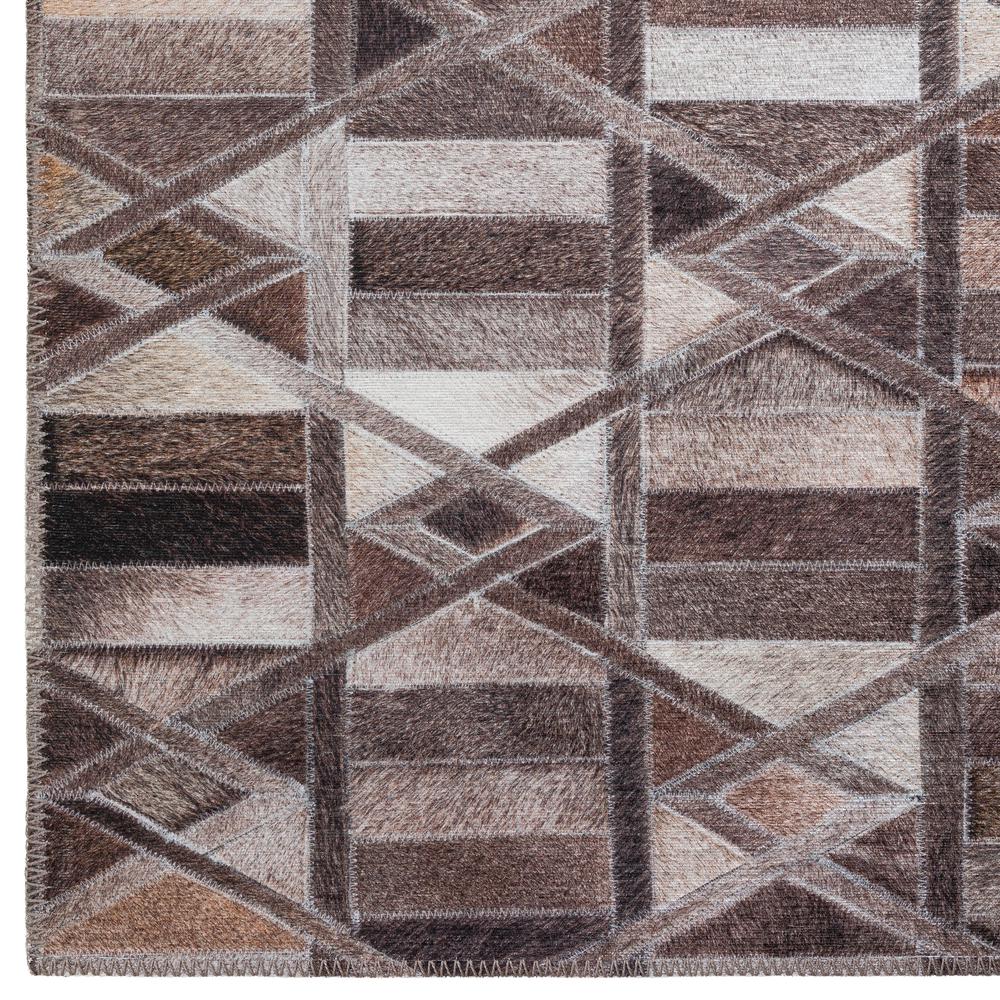 Laredo Gray Animal Patchwork 1'8" x 2'6" Accent Rug Gray ALR34. Picture 2