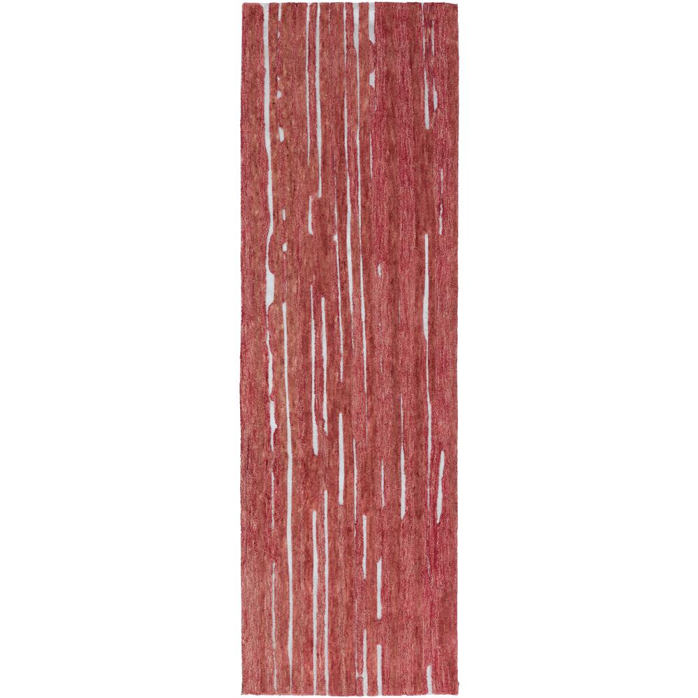 Vibes VB1 Pink 2'3" x 7'6" Runner Rug. Picture 1