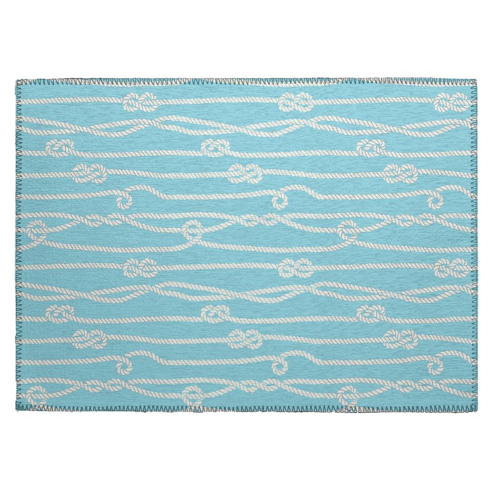 Indoor/Outdoor Harpswell AHP37 Shoreline Washable 1'8" x 2'6" Rug. The main picture.