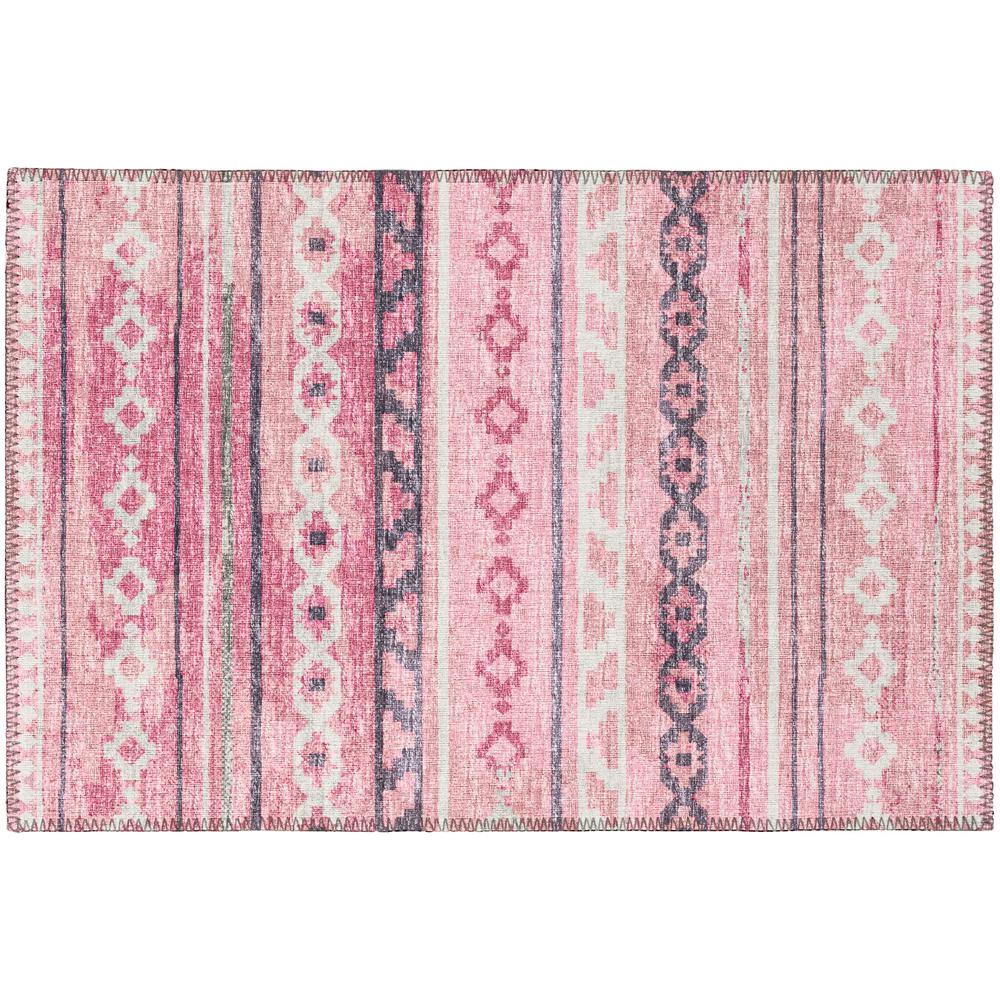 Indoor/Outdoor Sedona SN10 Blush Washable 1'8" x 2'6" Rug. Picture 1