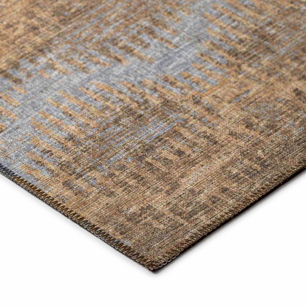 Bravado Earth Transitional Chevron 1'8" x 2'6" Accent Rug Earth ABV39. Picture 3
