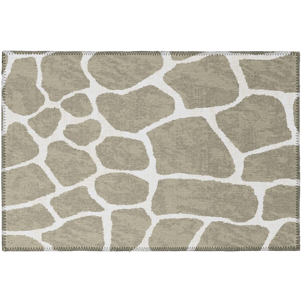Indoor/Outdoor Mali ML4 Stone Washable 1'8" x 2'6" Rug. Picture 1