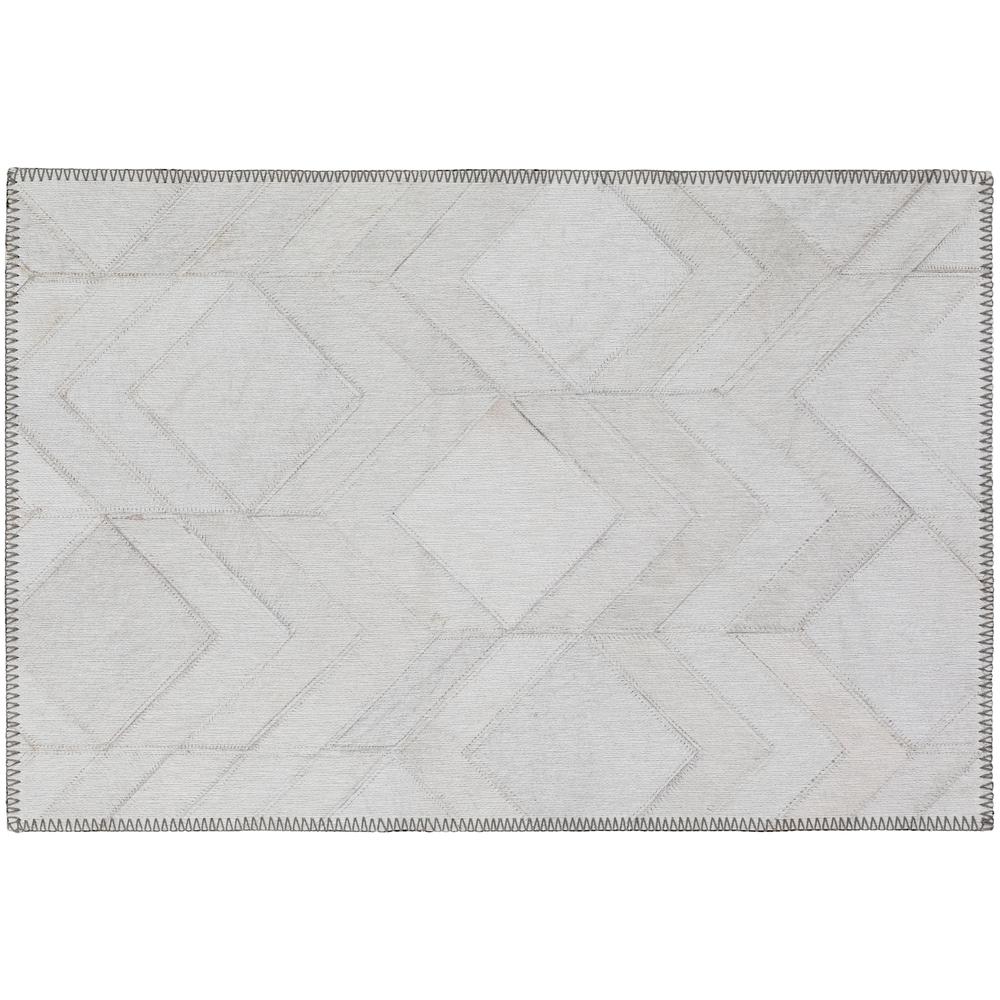 Indoor/Outdoor Stetson SS5 Linen Washable 1'8" x 2'6" Rug. Picture 1