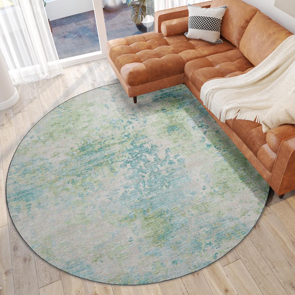 Camberly CM5 Meadow 8' x 8' Round Rug. Picture 2
