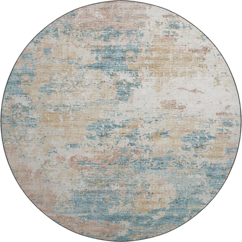 Camberly CM4 Parchment 8' x 8' Round Rug. Picture 1
