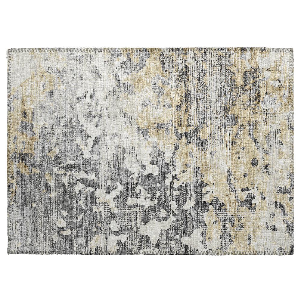 Indoor/Outdoor Accord AAC35 Moody Washable 1'8" x 2'6" Rug. Picture 1