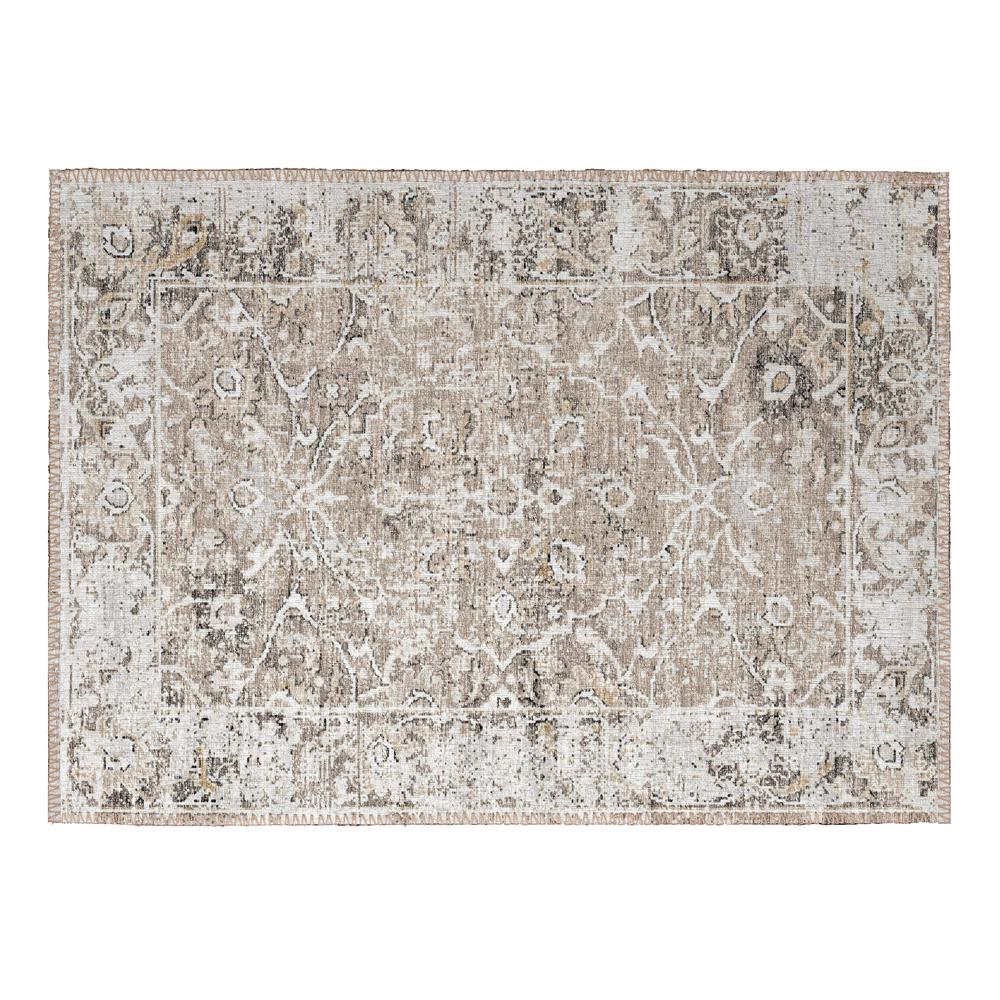 Indoor/Outdoor Marbella MB2 Taupe Washable 1'8" x 2'6" Rug. Picture 1