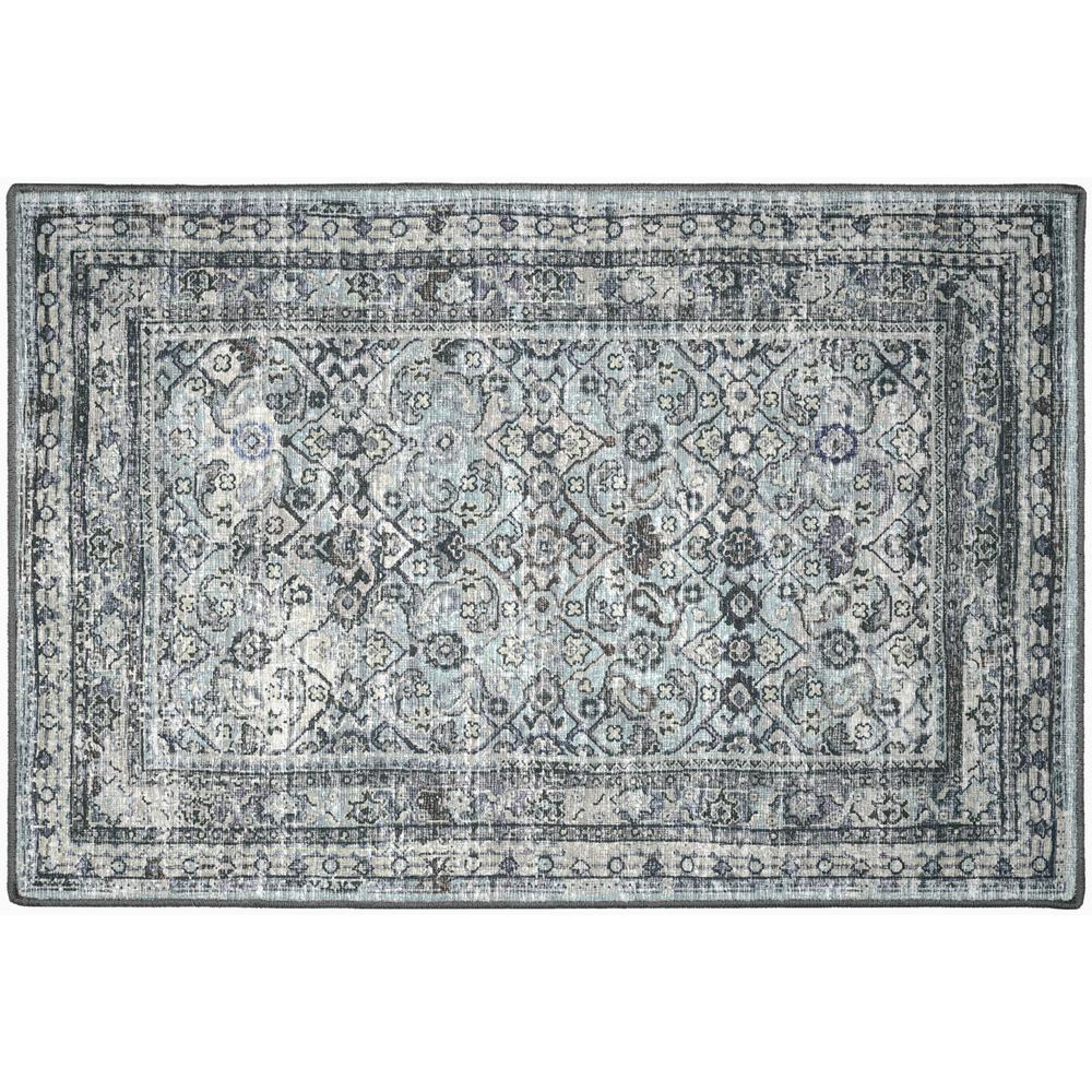 Jericho JC7 Pewter 2' x 3' Rug. Picture 1