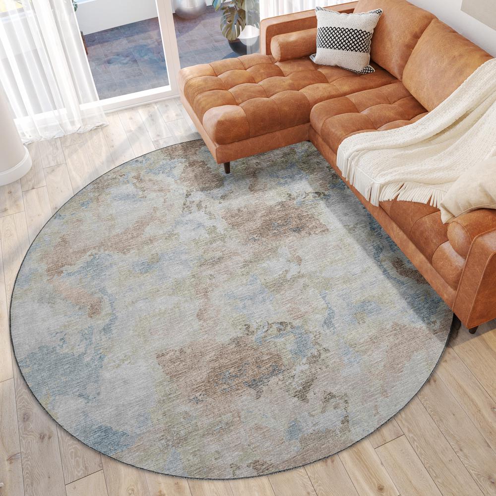 Camberly CM2 Seascape 8' x 8' Round Rug. Picture 2