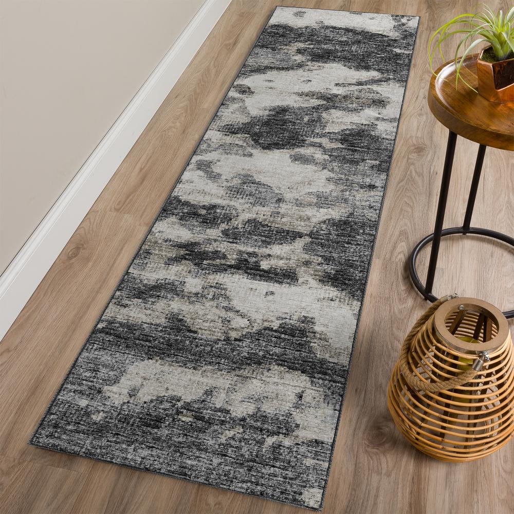 Camberly CM6 Midnight 2'3" x 7'6" Runner Rug. Picture 2