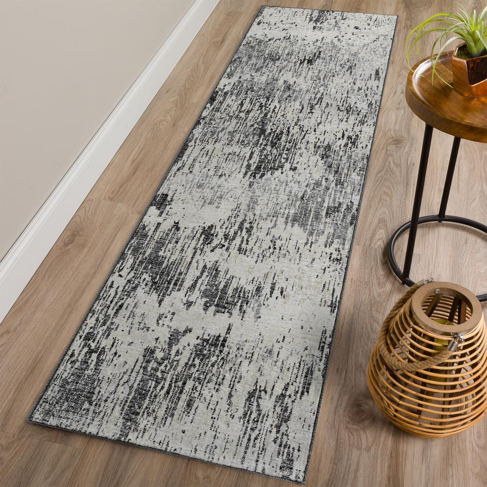 Camberly CM1 Graphite 2'3" x 7'6" Runner Rug. Picture 2