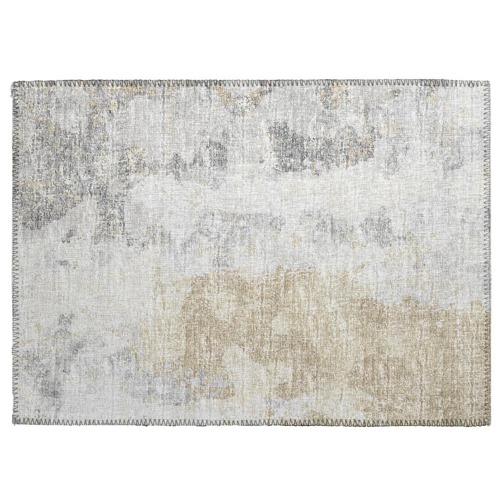 Indoor/Outdoor Accord AAC33 Moody Washable 1'8" x 2'6" Rug. Picture 1