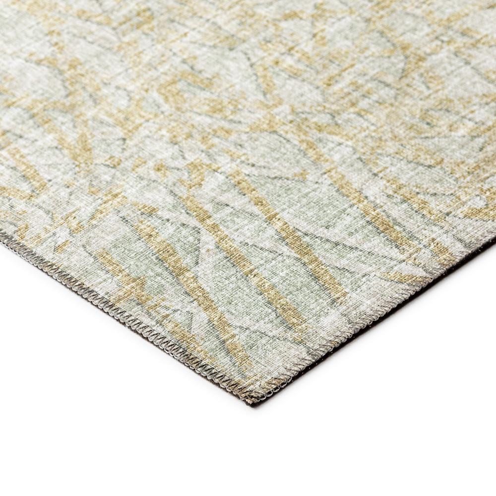 Rylee Sage Transitional Abstract 1'8" x 2'6" Accent Rug Sage ARY32. Picture 3