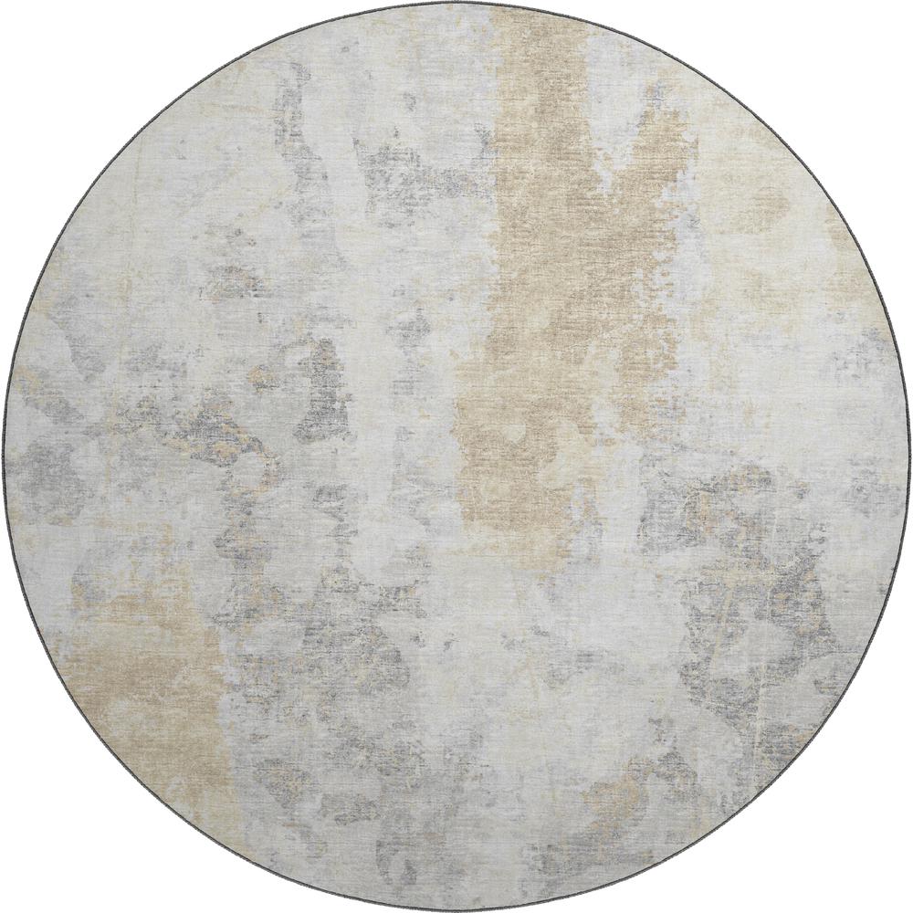 Camberly CM3 Biscotti 8' x 8' Round Rug. Picture 1