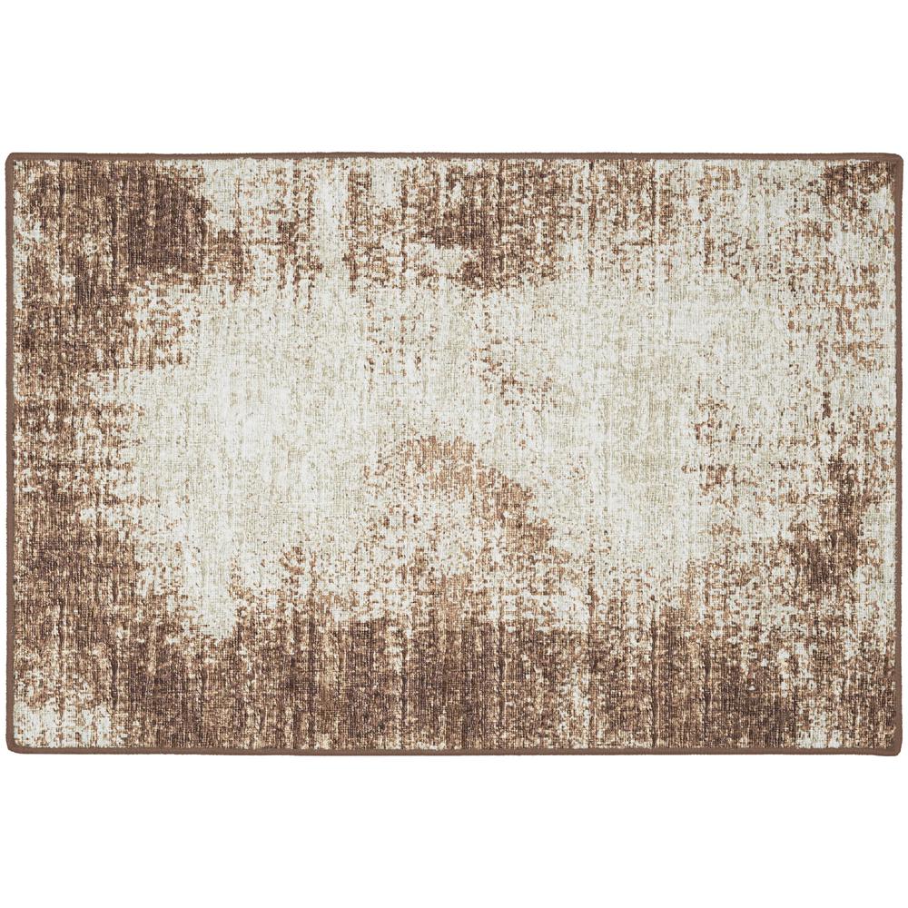 Winslow WL1 Chocolate 2' x 3' Rug. Picture 1
