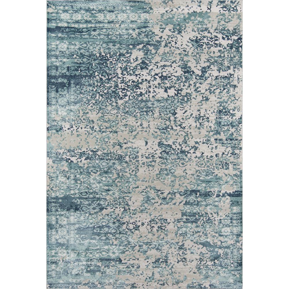 Genevieve Area RUG, Blue 7'9" X 9'10". Picture 1
